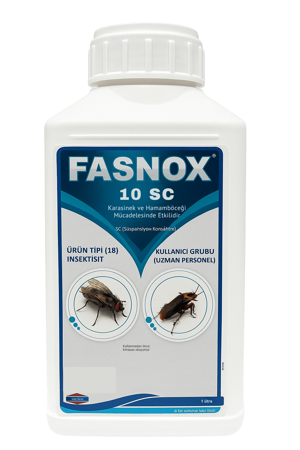 Fasnox 10 SC 1 Litre Süspansiyon Konsantre - Karasinek ve Hamamböceği Mücadelesi İçin Etkili