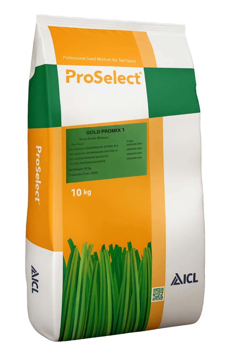 ProSelect GOLD PROMIX 1 Çim Tohumu | Profesyonel Karışım | 10 kg | Oregon Amerikan Menşeli