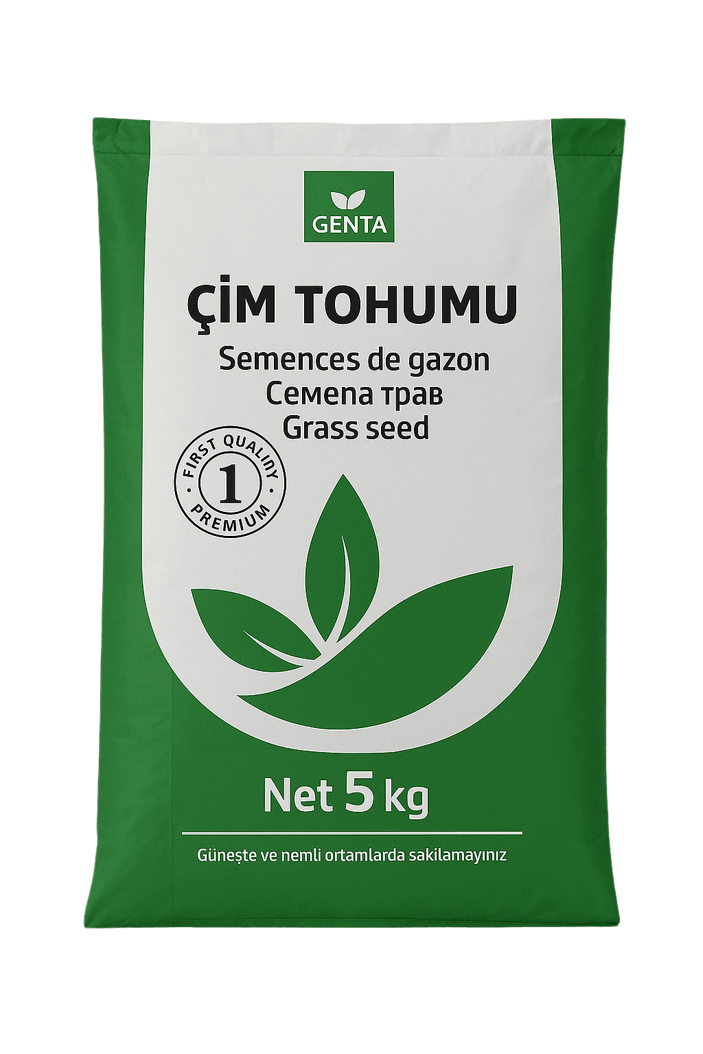 Çim Tohumu 5 kg | Hızlı Çimlenme | Yoğun Kullanıma Uygun, Kaliteli Tohum Karışımı