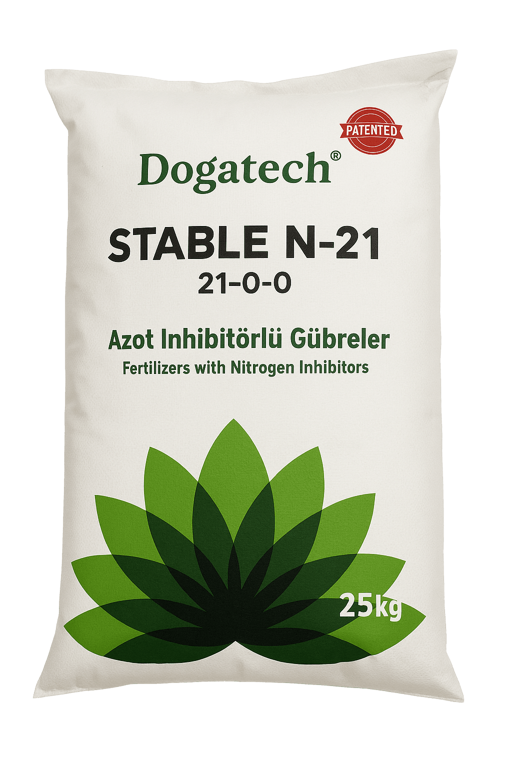 Doğatech Stable N-21 21-0-0 DMPB İnhibitörlü Yavaş Salınımlı Azotlu Gübre 25 kg