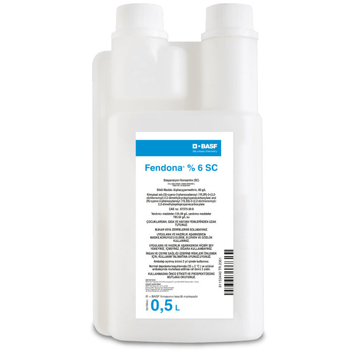 Fendona® %6 SC Süspansiyon Konsantre 1 L – Geniş Spektrumlu Hızlı ve Kalıcı Haşere İlaçı
