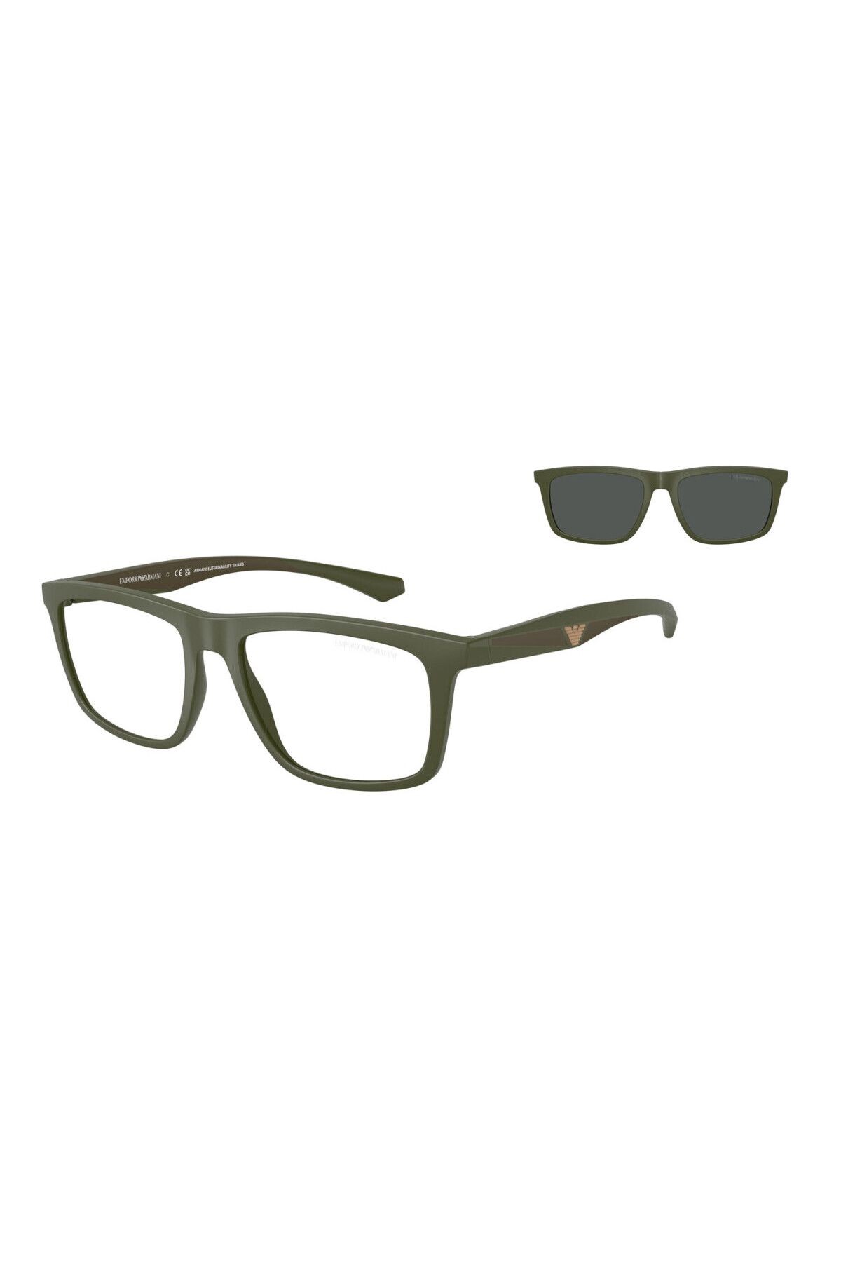 4235 6184/1W 55 Klipsili Optik Güneş Gözlüğü