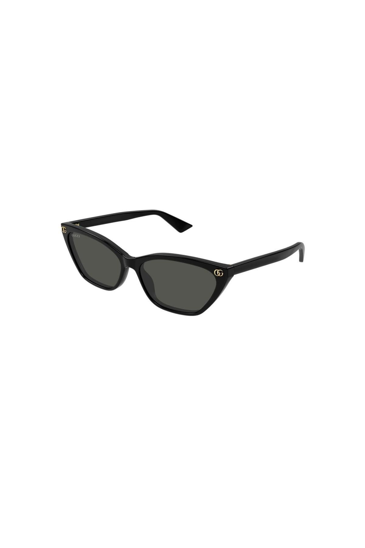Gg 1815s 001 58 Kadın Cat Eye Siyah Kemik Güneş Gözlüğü