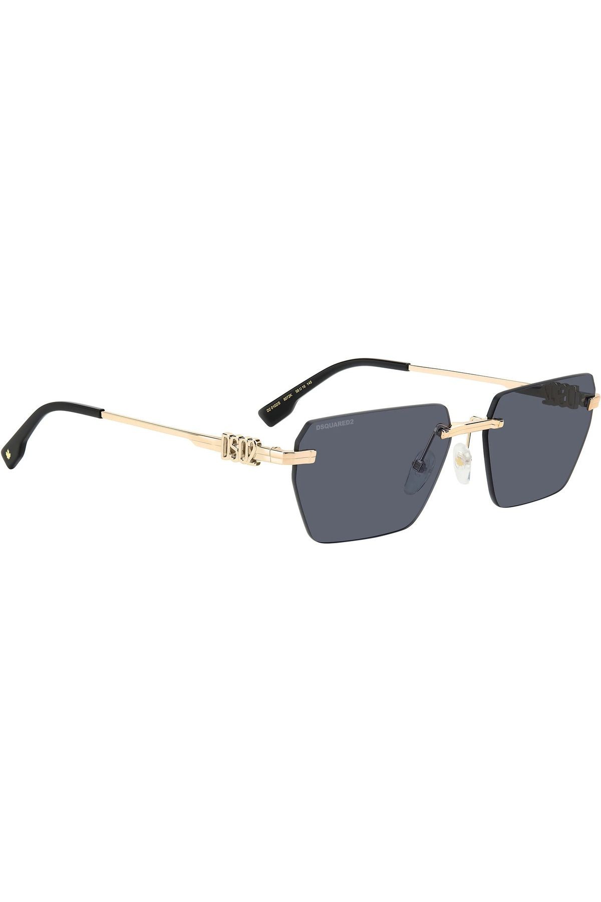 D2 0102/S (807/2K) 58 | Unisex Gri Güneş Gözlüğü