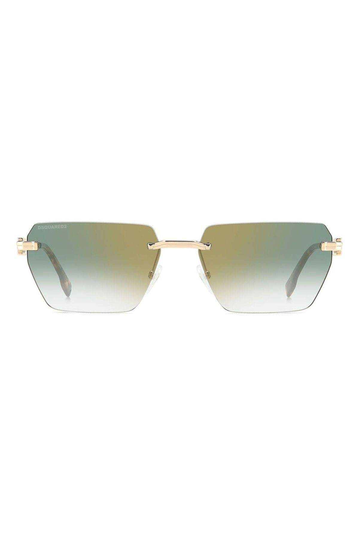 D2 0102/S (PEF/D6) 58 | Unisex Yeşil Güneş Gözlüğü