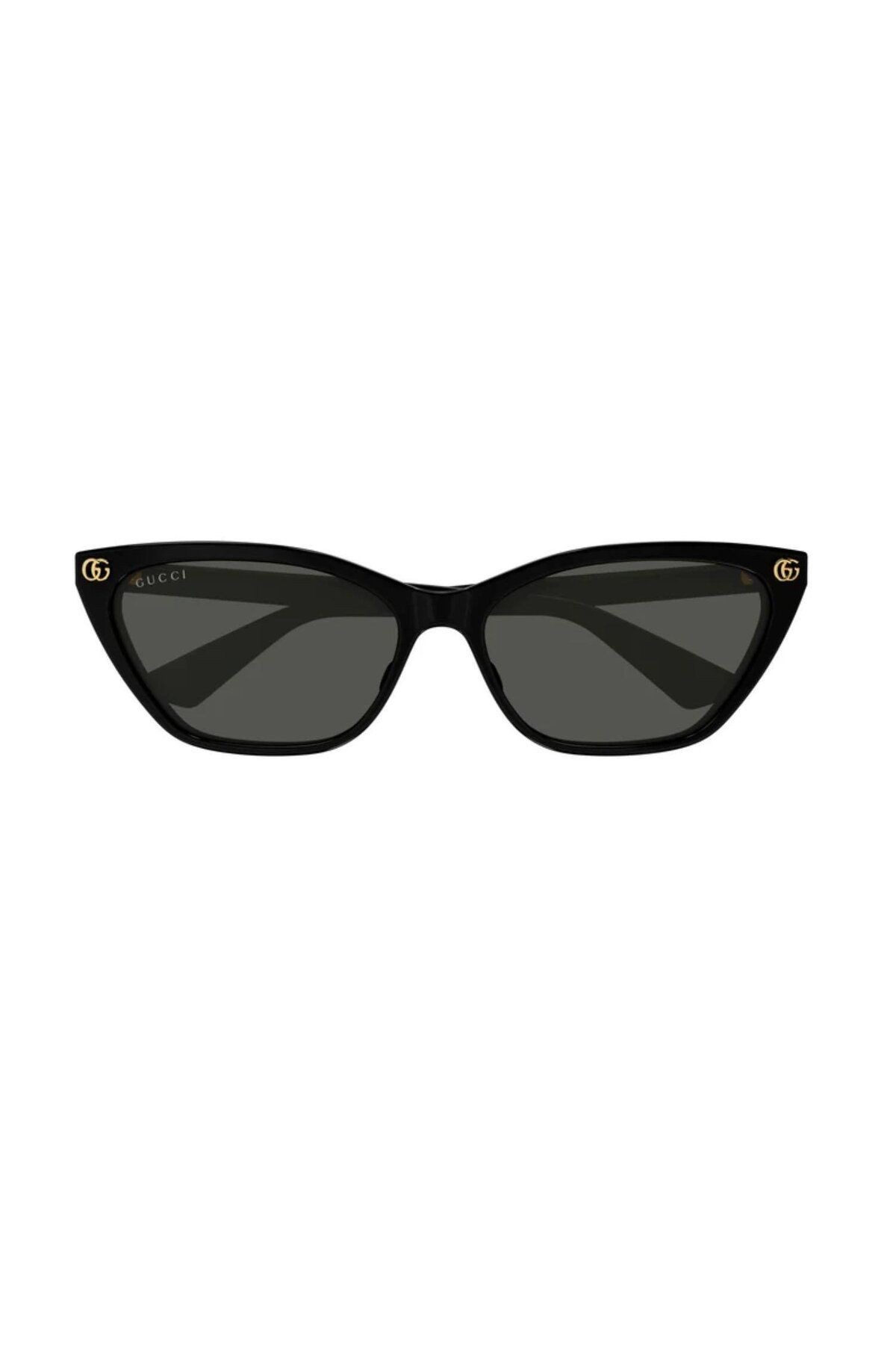 Gg 1815s 001 58 Kadın Cat Eye Siyah Kemik Güneş Gözlüğü