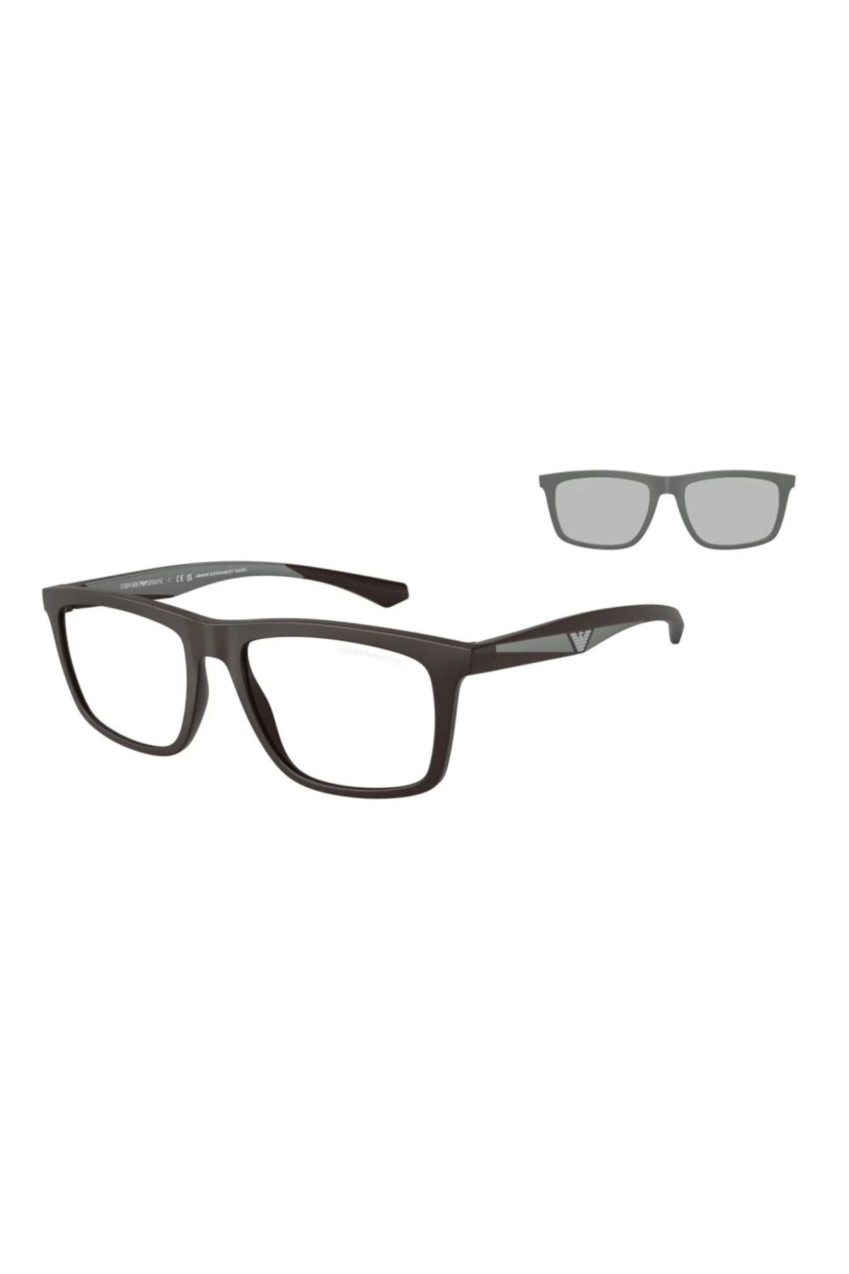 4235 6186/1W 55 Klipsili Optik Güneş Gözlüğü