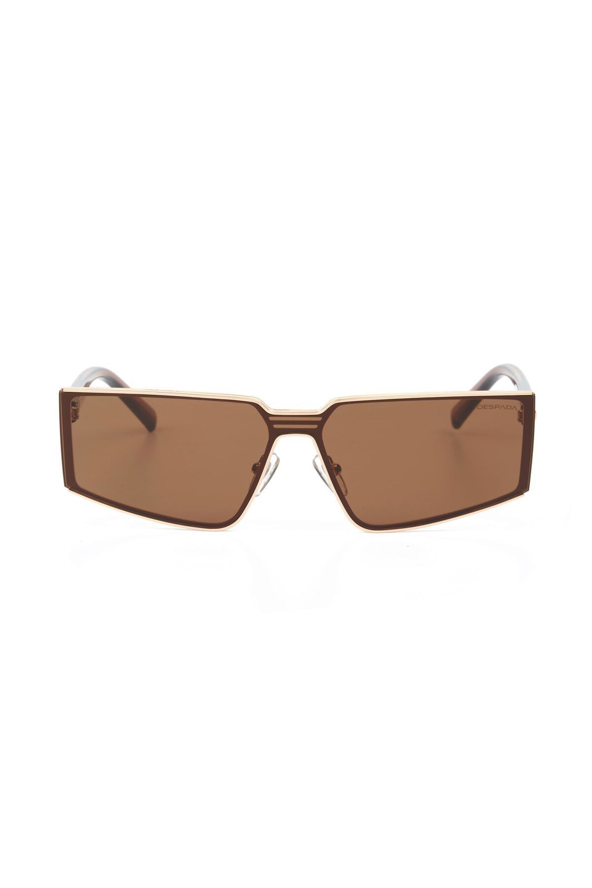 DS 2311 C2 Geometrik Kahverengi Unisex Güneş Gözlüğü