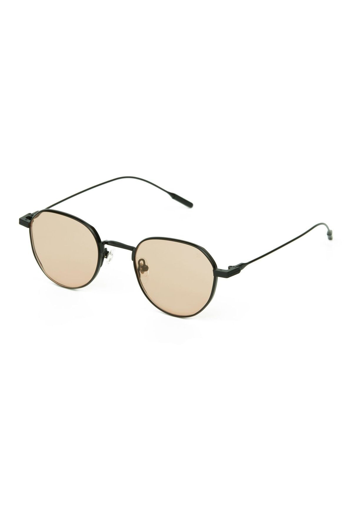 HM 1604 C1 Oval Siyah Unisex Güneş Gözlüğü