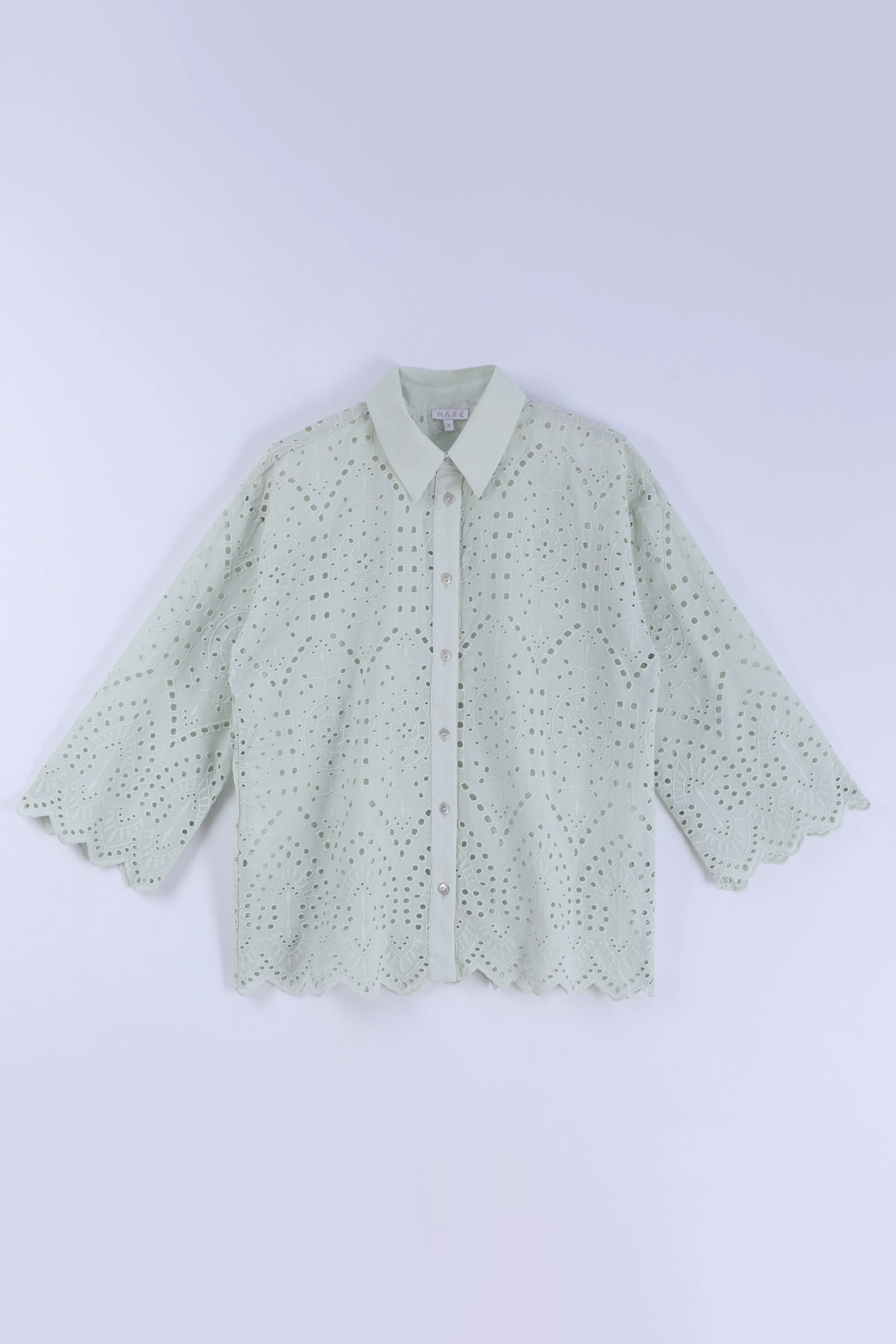 OLYMPE Brode Yeşil  Gömlek