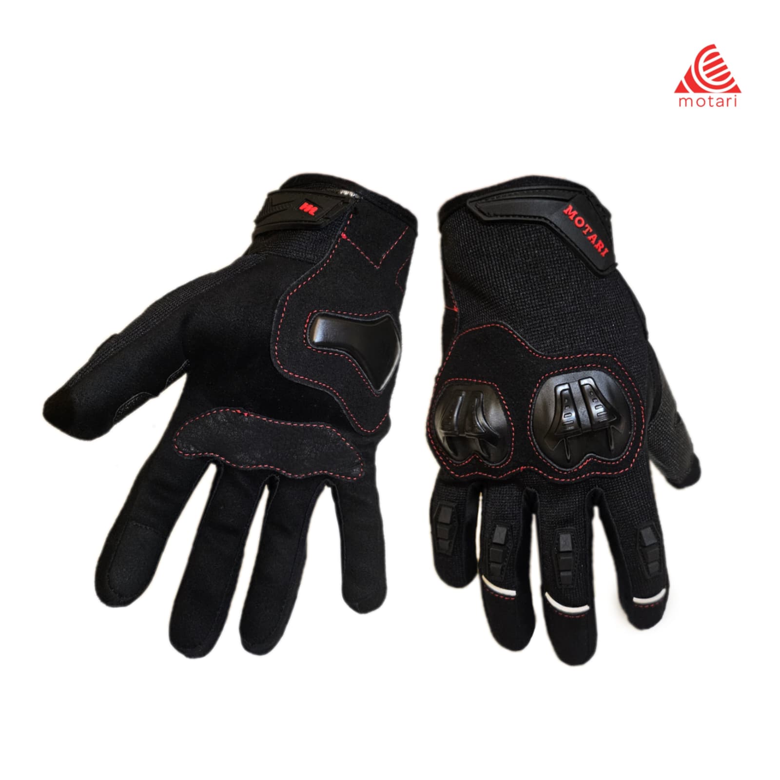 Yumruk ve Avuç içi korumalı, Dokunmatik parmak, 3 Mevsim Motosiklet Eldiveni 