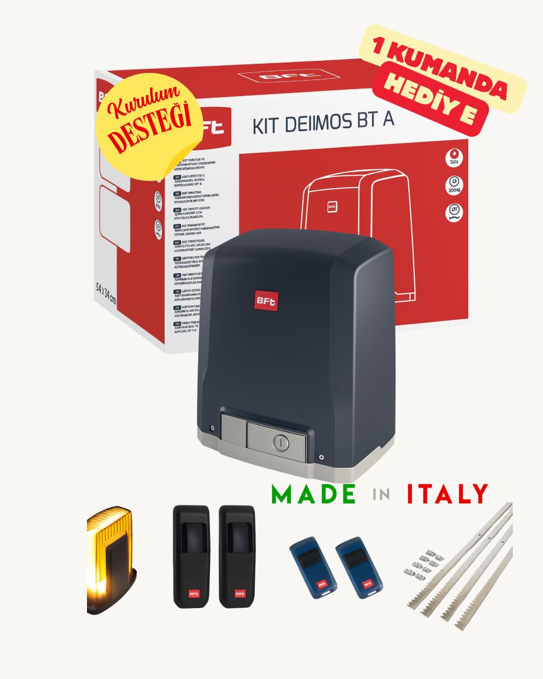 BFT DEMİOS BT A600 KAPI MOTORU SET 