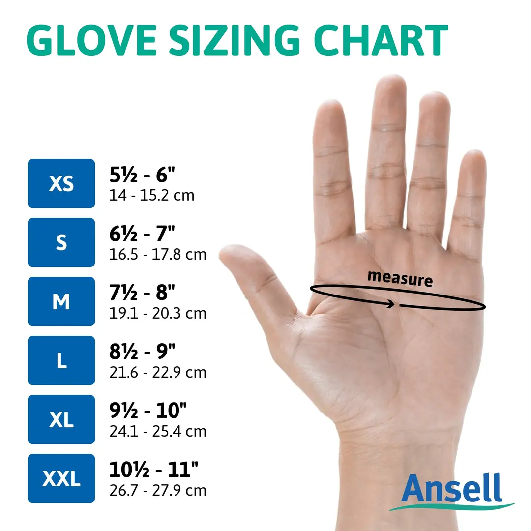 MICROFLEX N89 Genişletilmiş Manşetli 5,9 mil Nitril Eldivenler ...