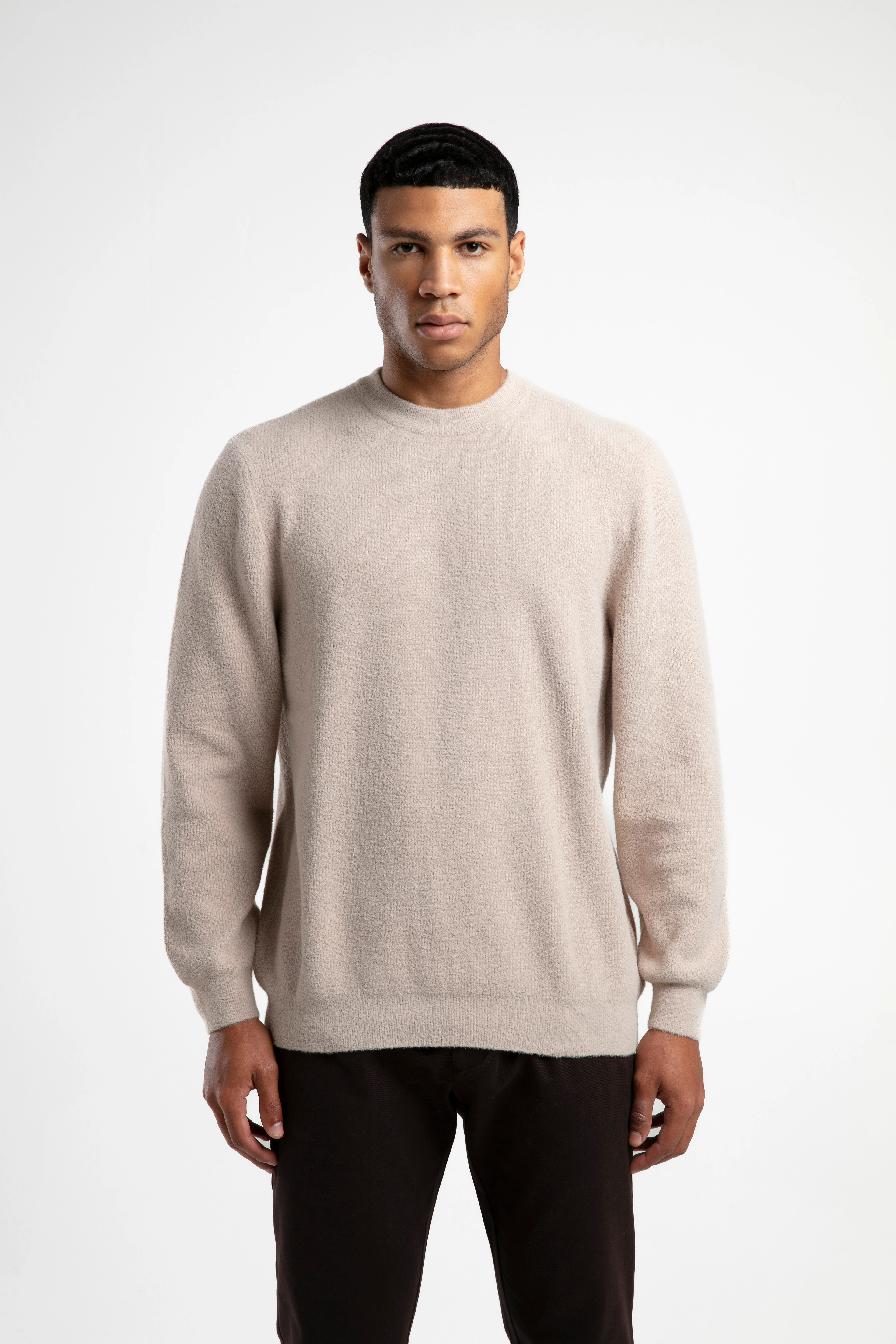 Dokulu Bisiklet Yaka Triko