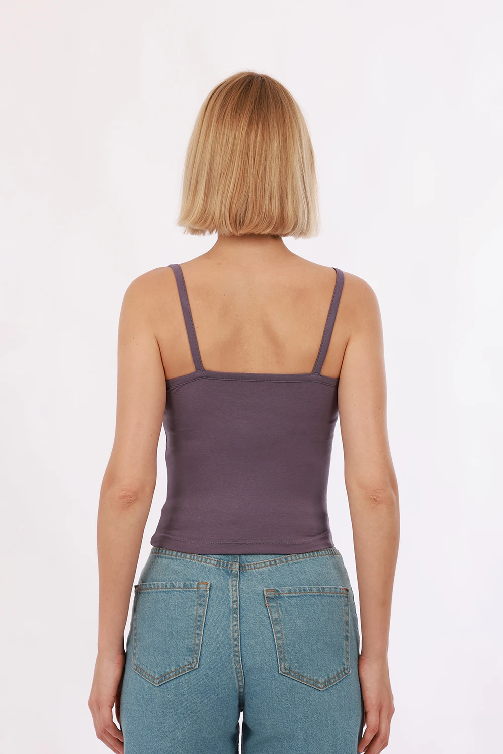 Kadın Askılı Atlet - Mor