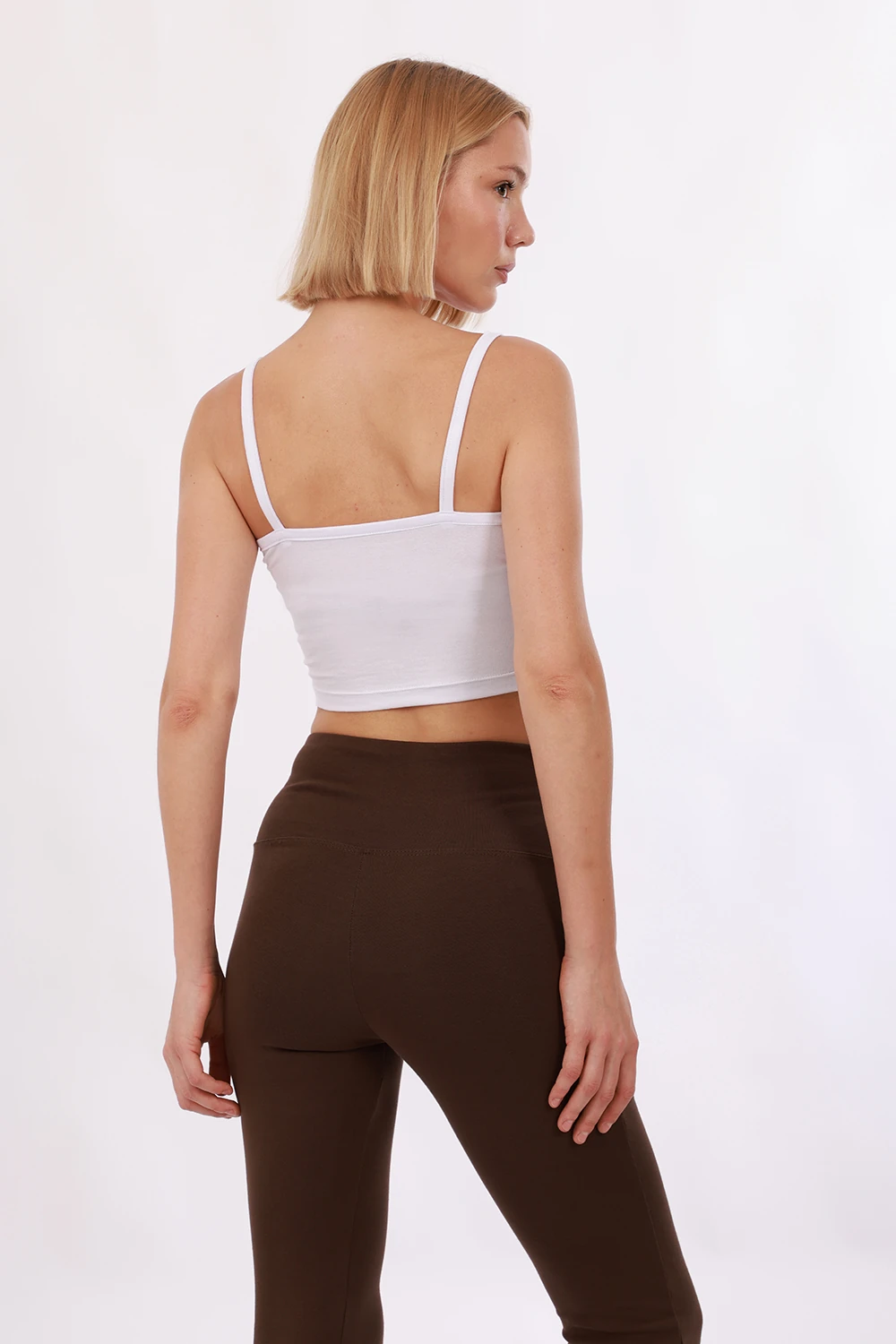 Kadın Askılı Crop 2'li Set