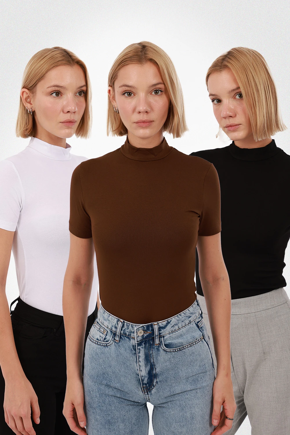 Siyah, Kahverengi, Beyaz