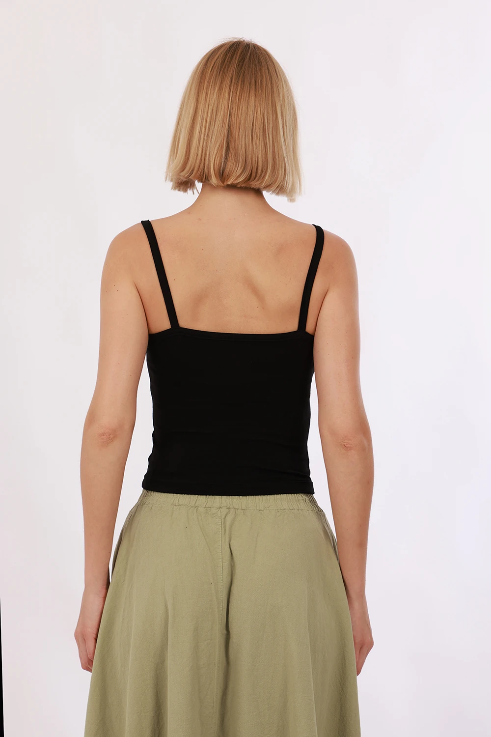 Kadın Askılı Atlet - Siyah