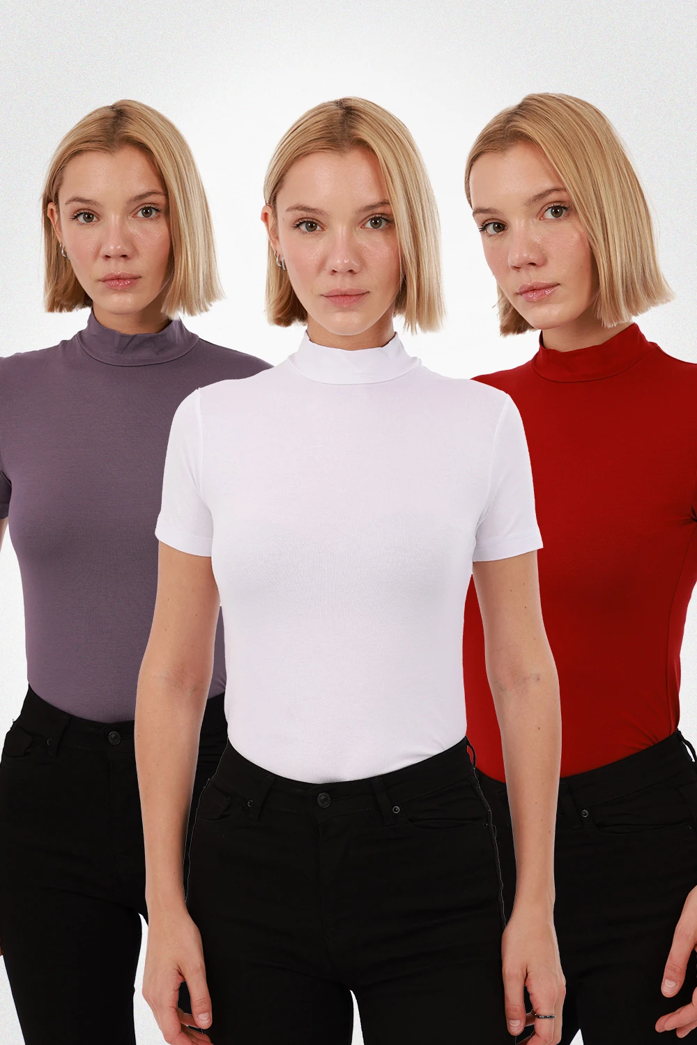 Kırmızı, Beyaz, Mor