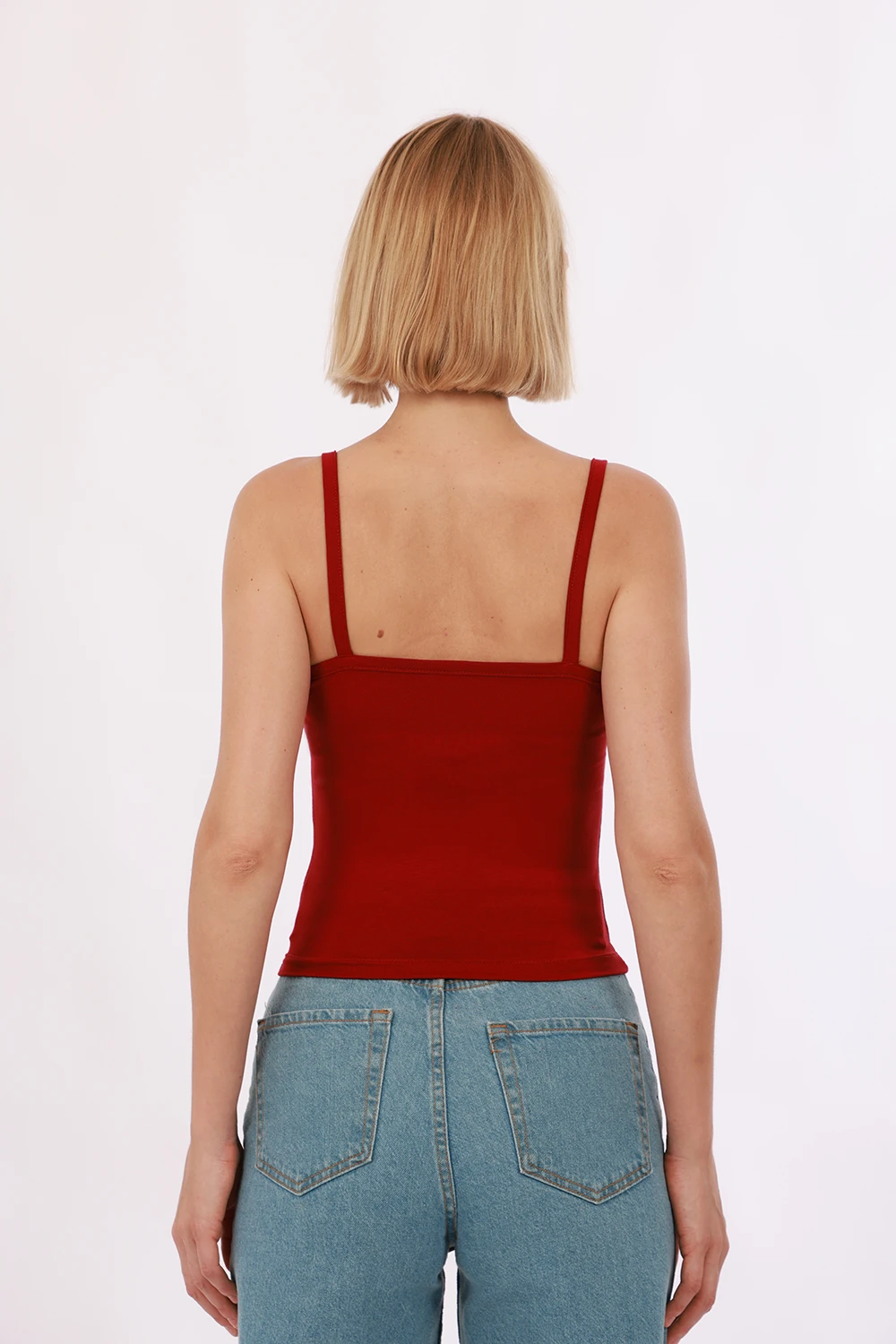 Kadın Askılı Atlet - Bordo