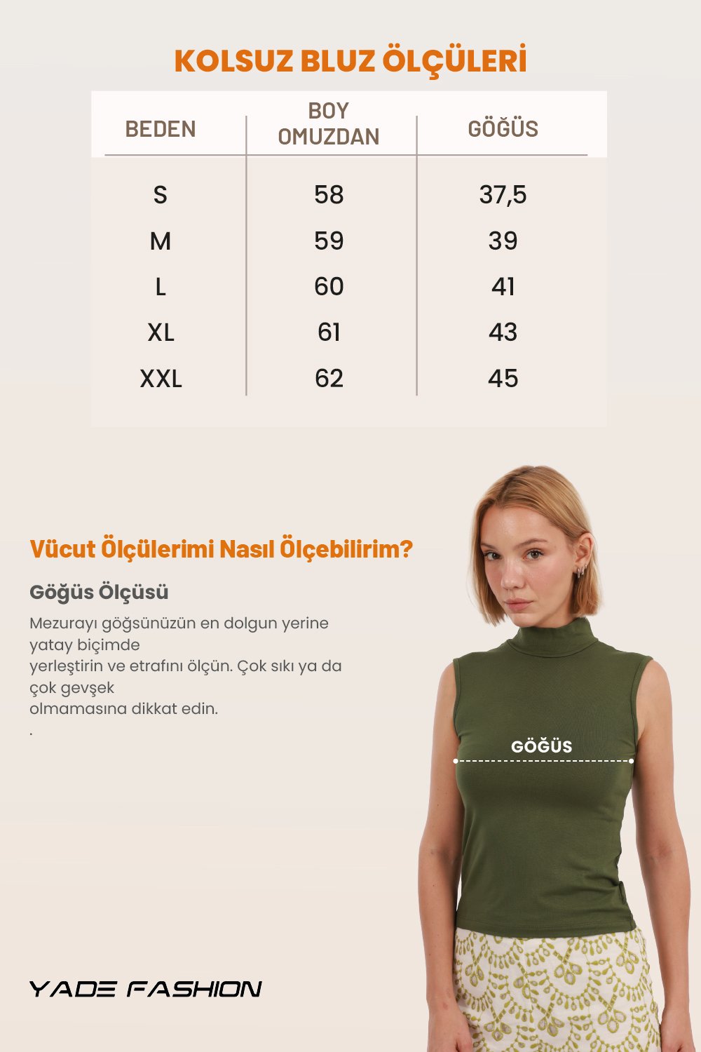 Kadın Kolsuz Bluz 4’lü Set - Ekru, Kahverengi, Lacivert, Yeşil