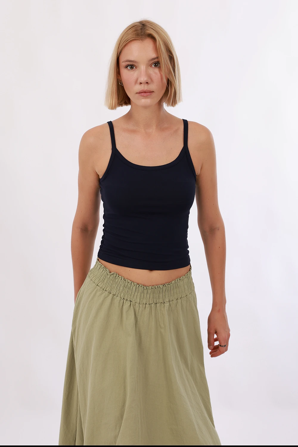 Kadın Askılı Atlet - Lacivert