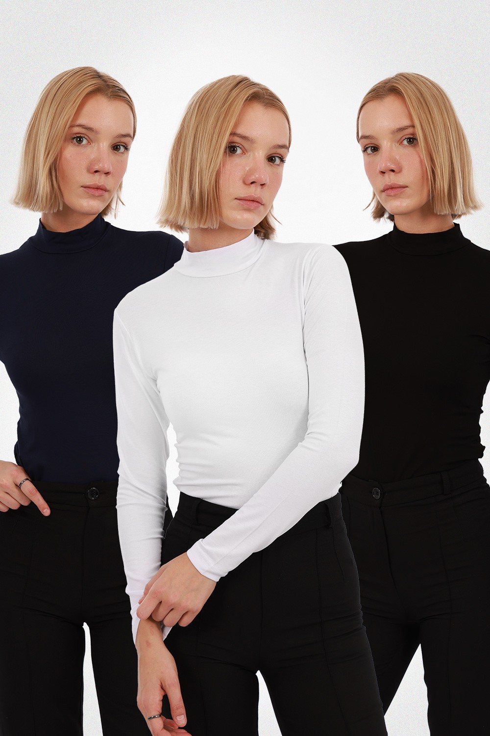 Siyah, Beyaz, Lacivert