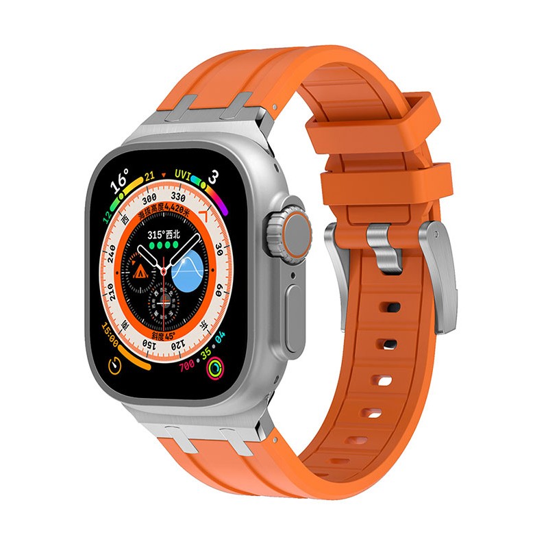 Watch Ultra 49mm Zore KRD-89 Silikon Kordon