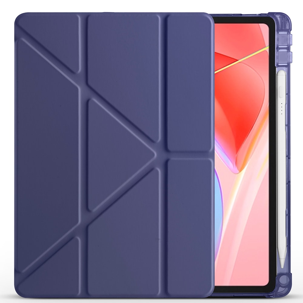 Lenovo Tab TB-311FU Kılıf Zore Tri Folding Kalem Bölmeli Standlı Kılıf