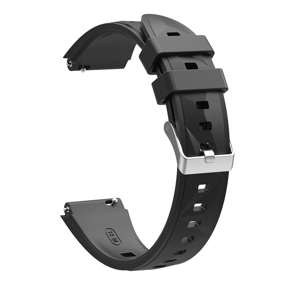 Huawei GT4 41mm Zore KRD-129 18mm Silikon Kordon Strap Kayış