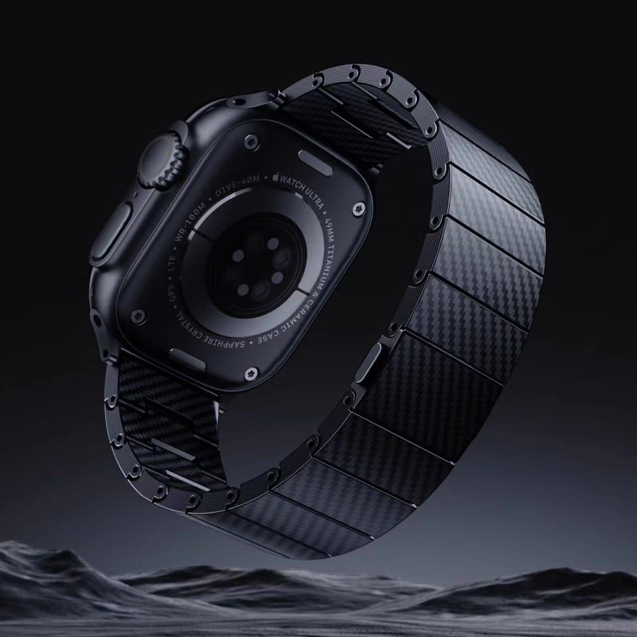 Watch Ultra 49mm Zore KRD-90 600D Karbon Fiber Kordon