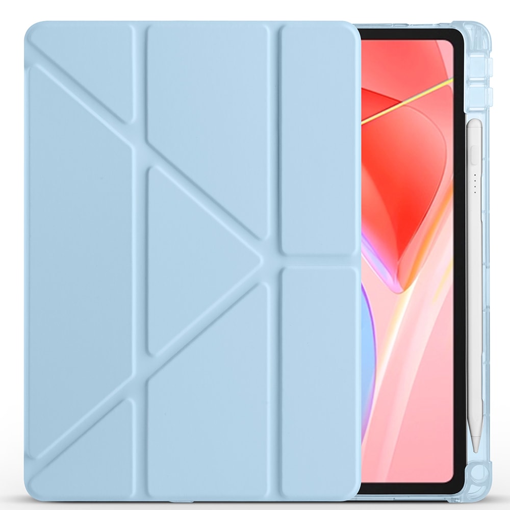 Lenovo Tab TB-311FU Kılıf Zore Tri Folding Kalem Bölmeli Standlı Kılıf