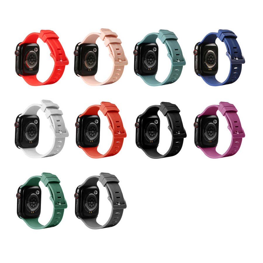 Watch Ultra 49mm Kordon KRD-23 Silikon Strap Kayış