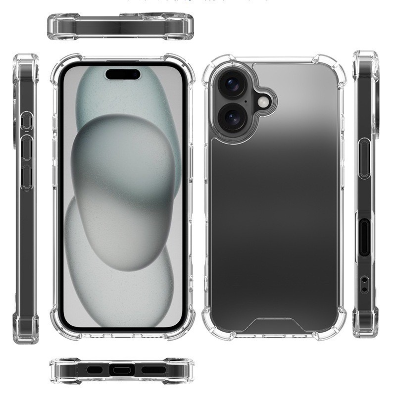 Apple iPhone 16 Plus Kılıf Zore Nitro Anti Shock Silikon