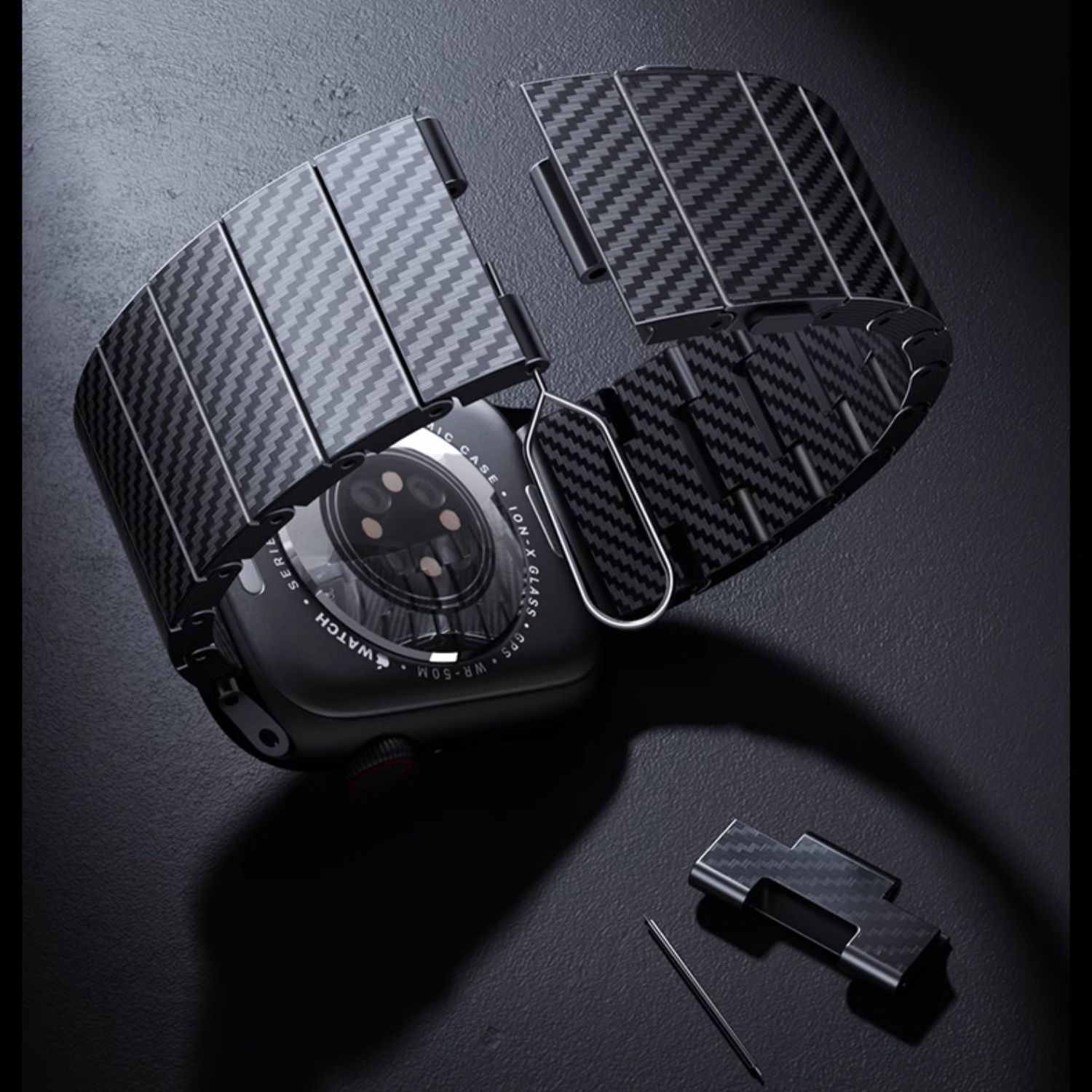 Watch Ultra 49mm Zore KRD-90 600D Karbon Fiber Kordon