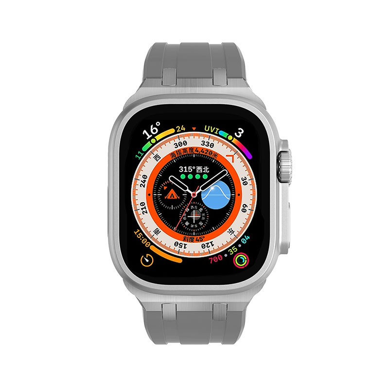Watch Ultra 49mm Zore KRD-89 Silikon Kordon