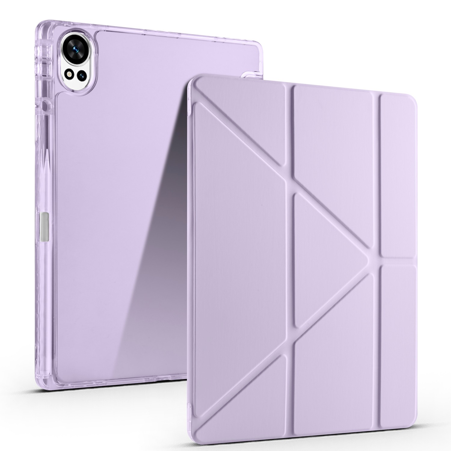Huawei Matepad 12X Kılıf Zore Tri Folding Kalem Bölmeli Standlı Kılıf