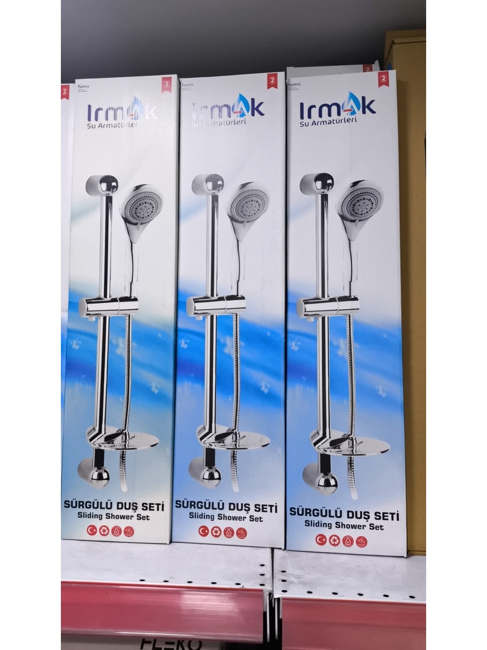 IRMAK Sürgülü Duş Seti 5 Fonksiyonlu