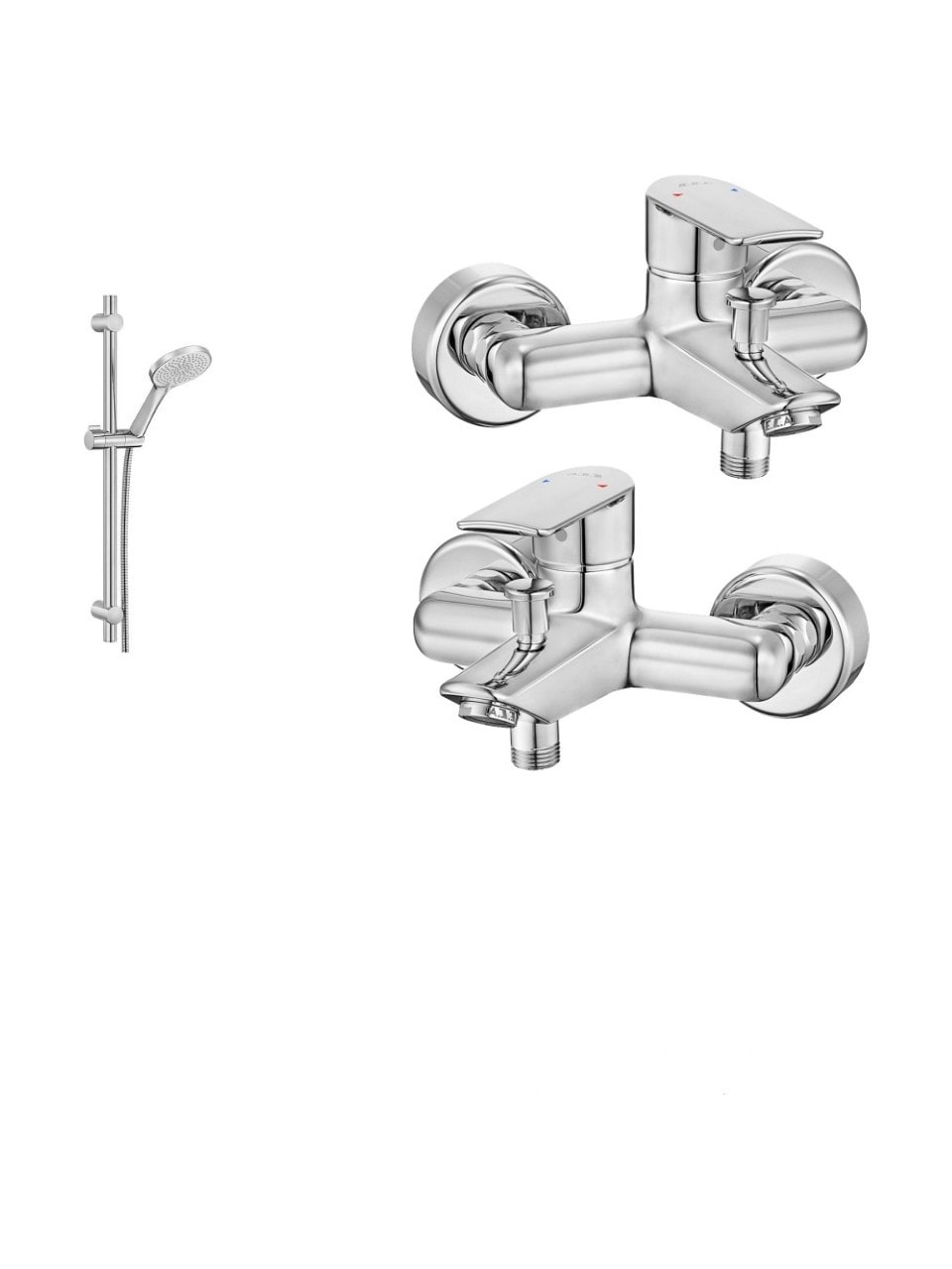 E.C.A Lia Banyo Bataryası + Ar Tuna Sürgülü Duş Seti