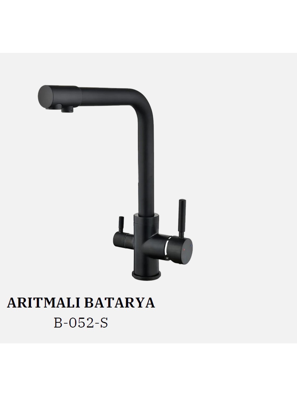 Banyonatural Siyah Evye Batarya Mix Arıtmalı B-052 -S