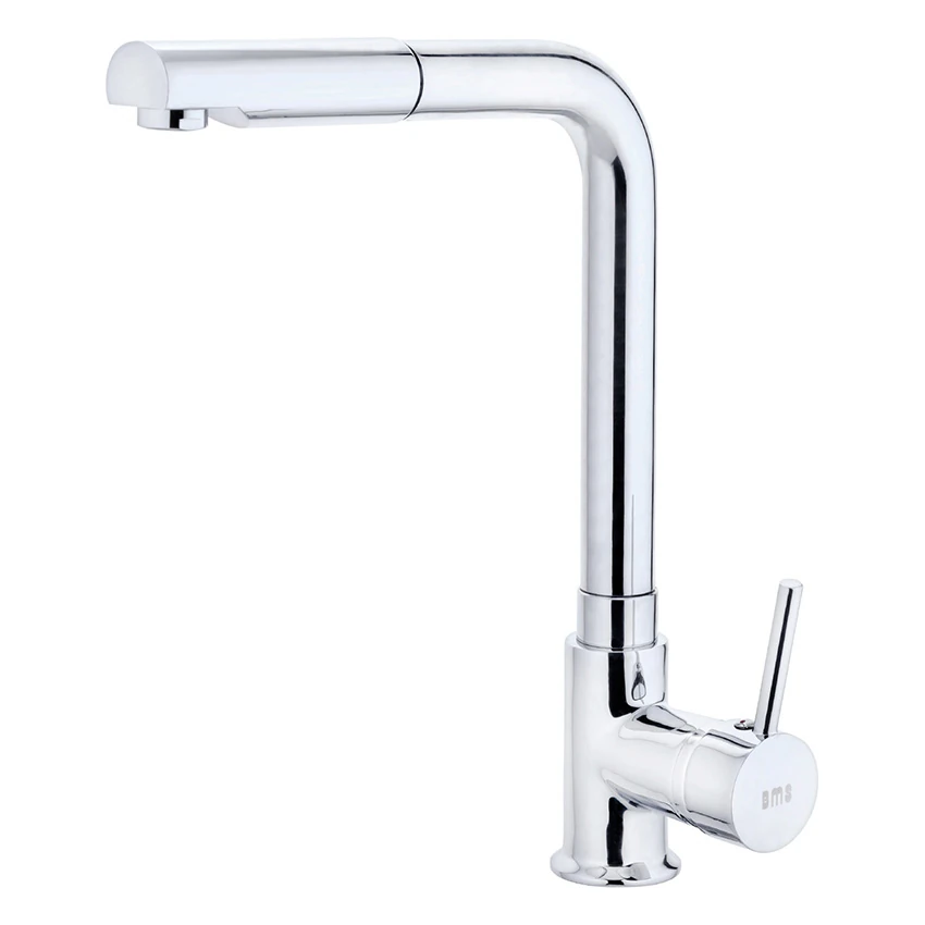 Bms Tek Gövde Spiralli Eviye Bataryası Krom Kod: 681