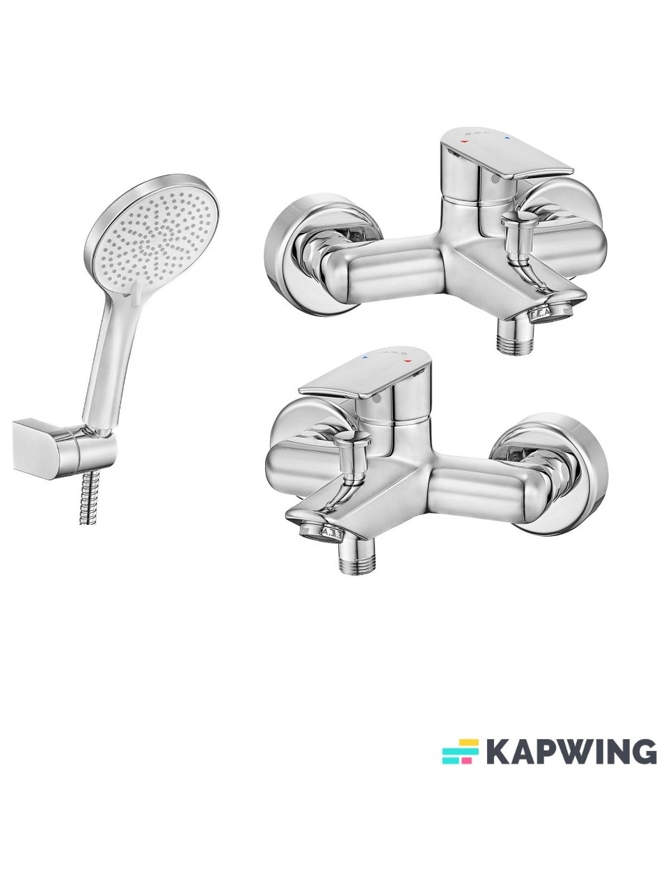 E.C.A Lia Banyo Bataryası + Ar Tuna Mafsallı Duş Seti