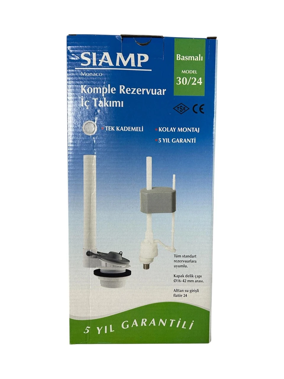 Siamp Monaco Basmalı Rezervuar Iç Takım 30/24