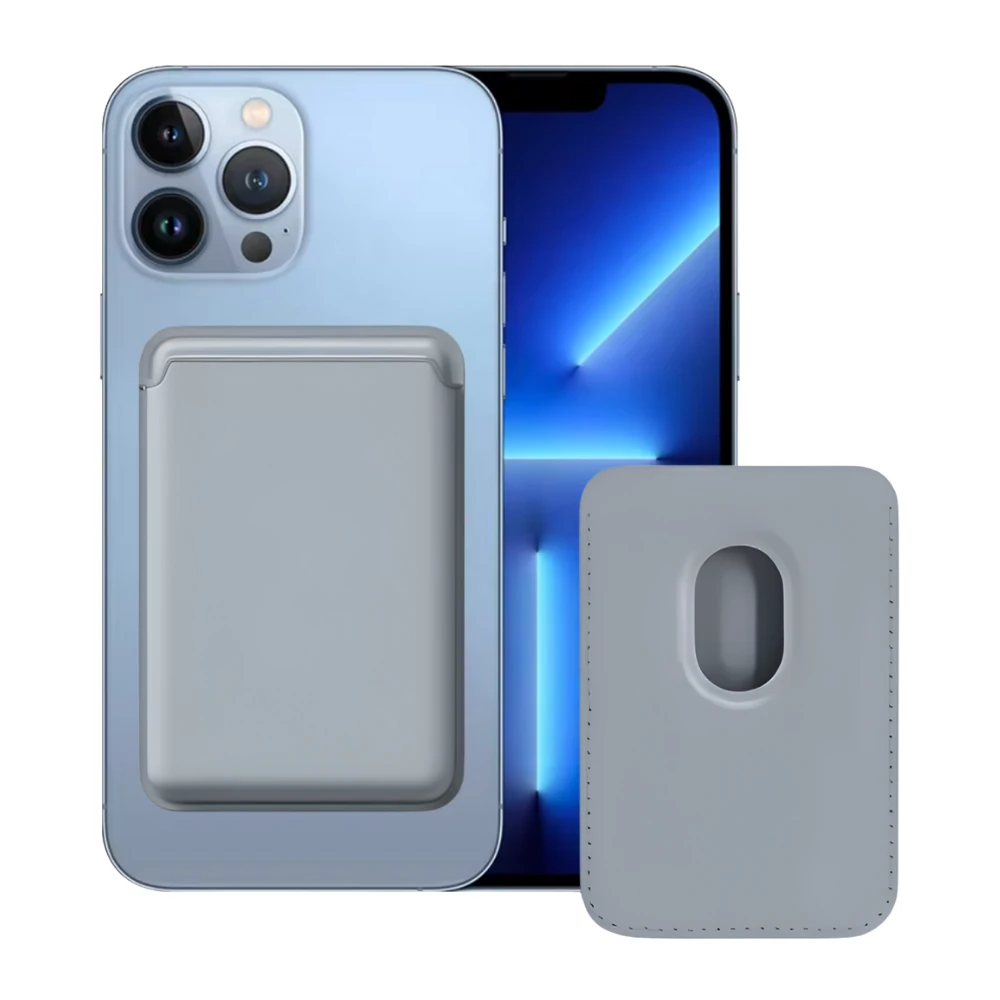 Slim MagsWally MagSafe Uyumlu Kartlık - Titanyum Gri