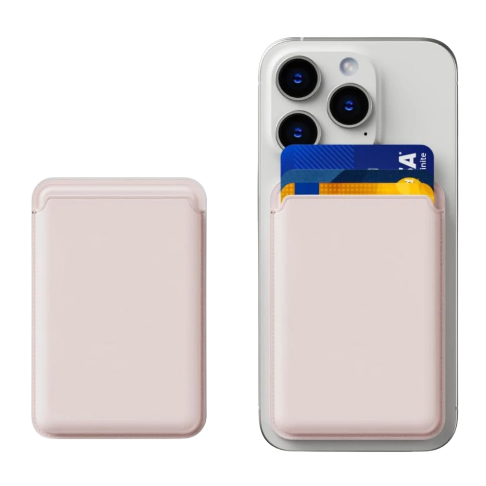 Slim MagsWally MagSafe Uyumlu Kartlık - Toz Pembe