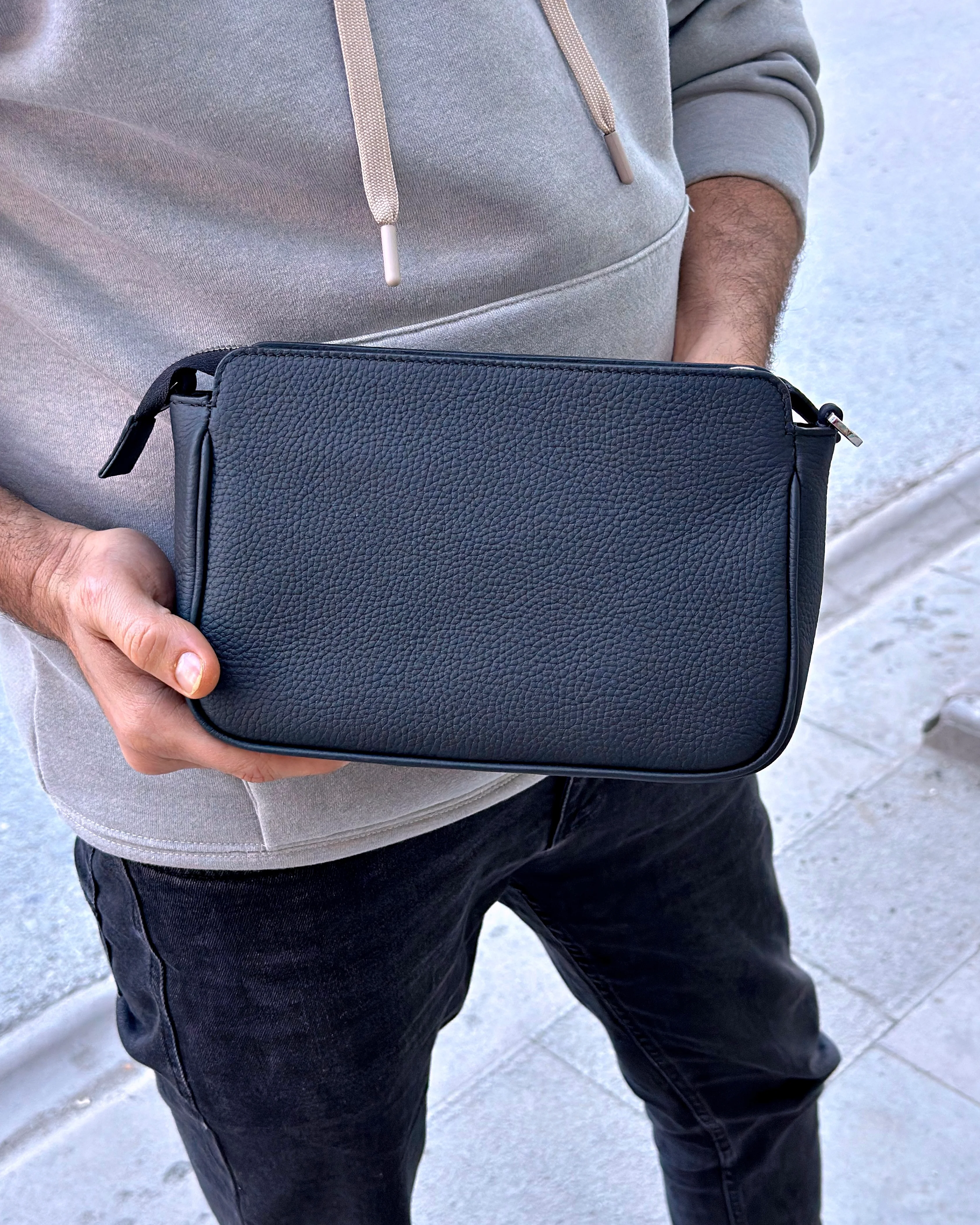 Omuz Askılı Hakiki Deri Çanta 2057 Model