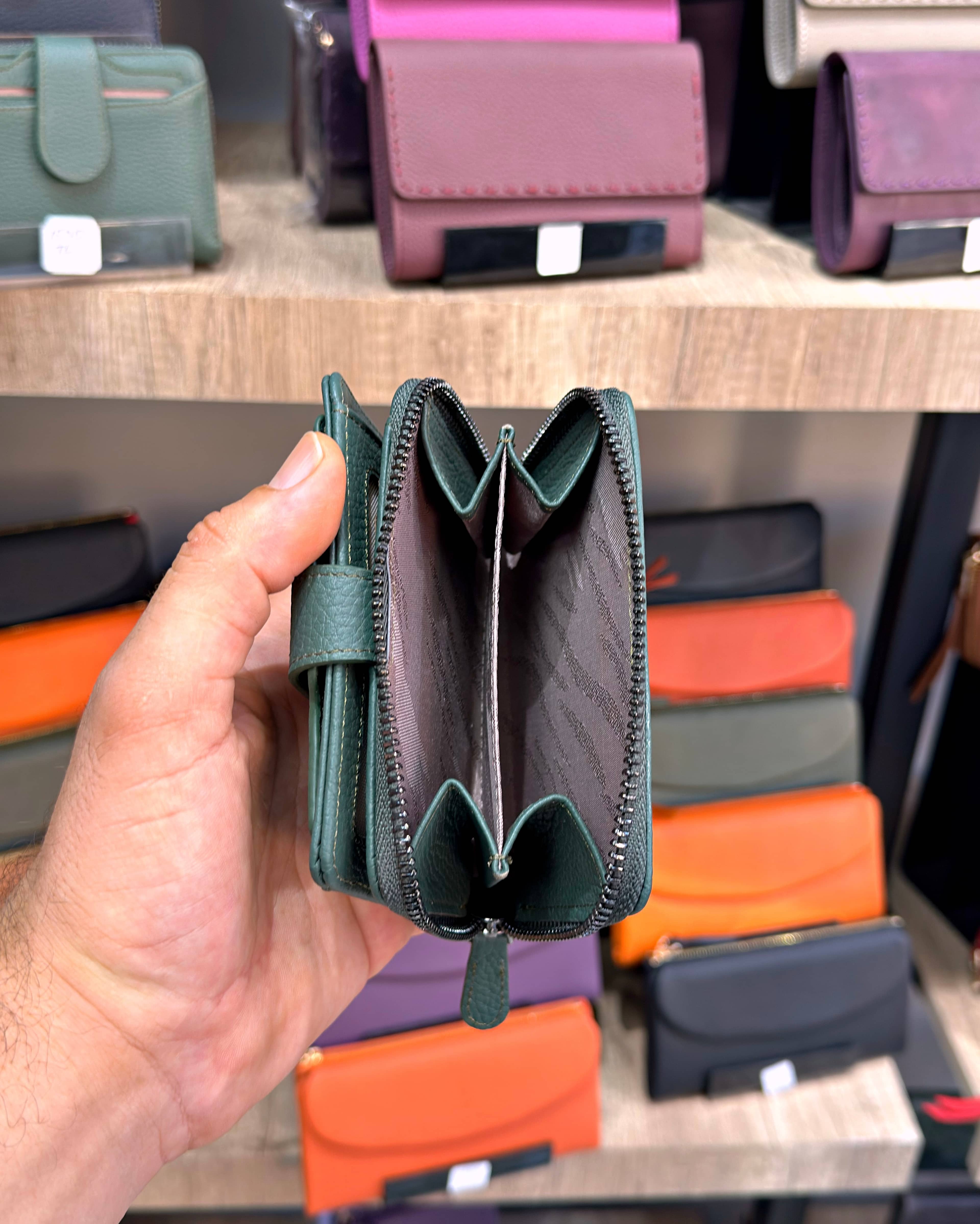 Hakiki Deri Mini Kadın Cüzdan 2053 Model