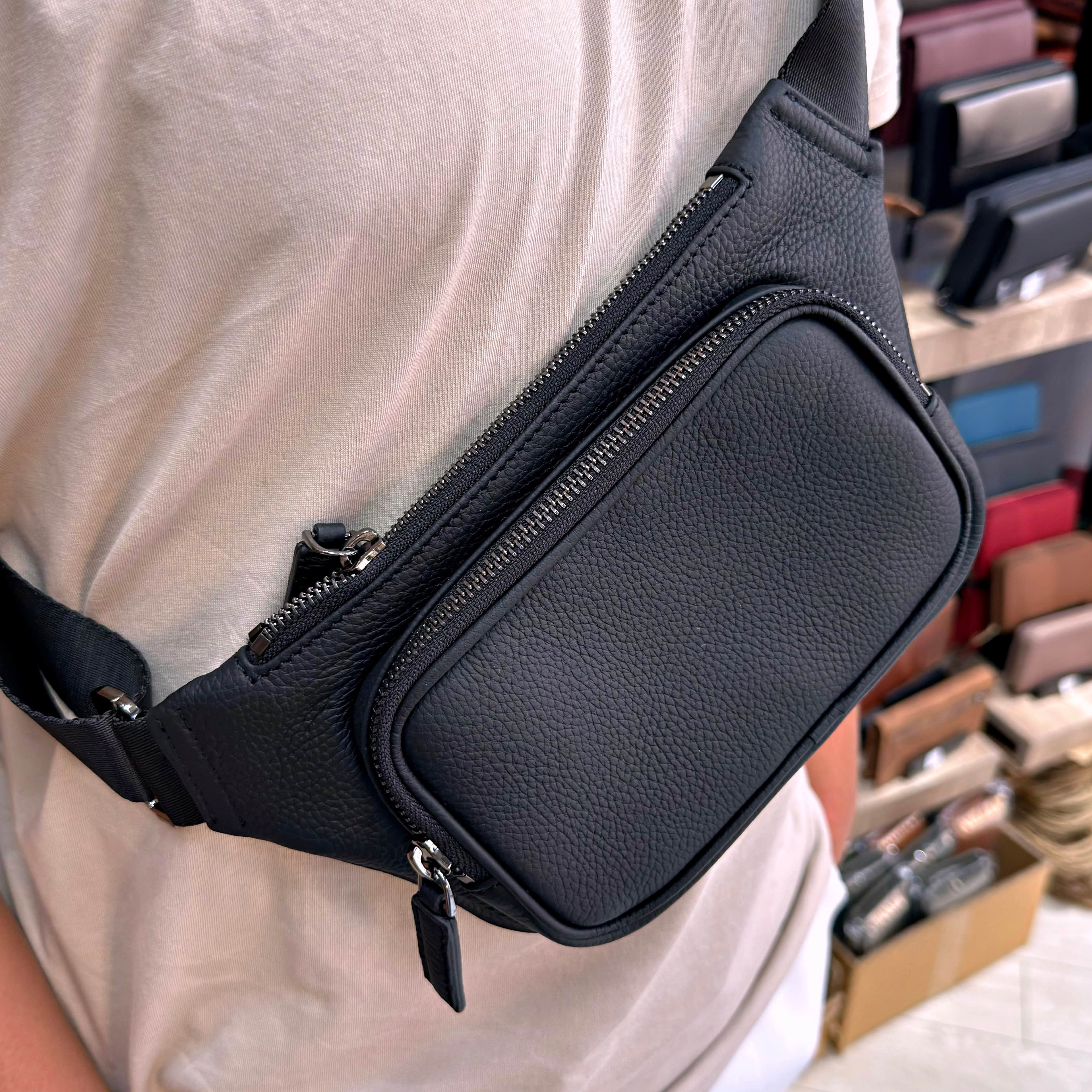 Hakiki Deri Crossbody Çapraz Çanta 2050 Model