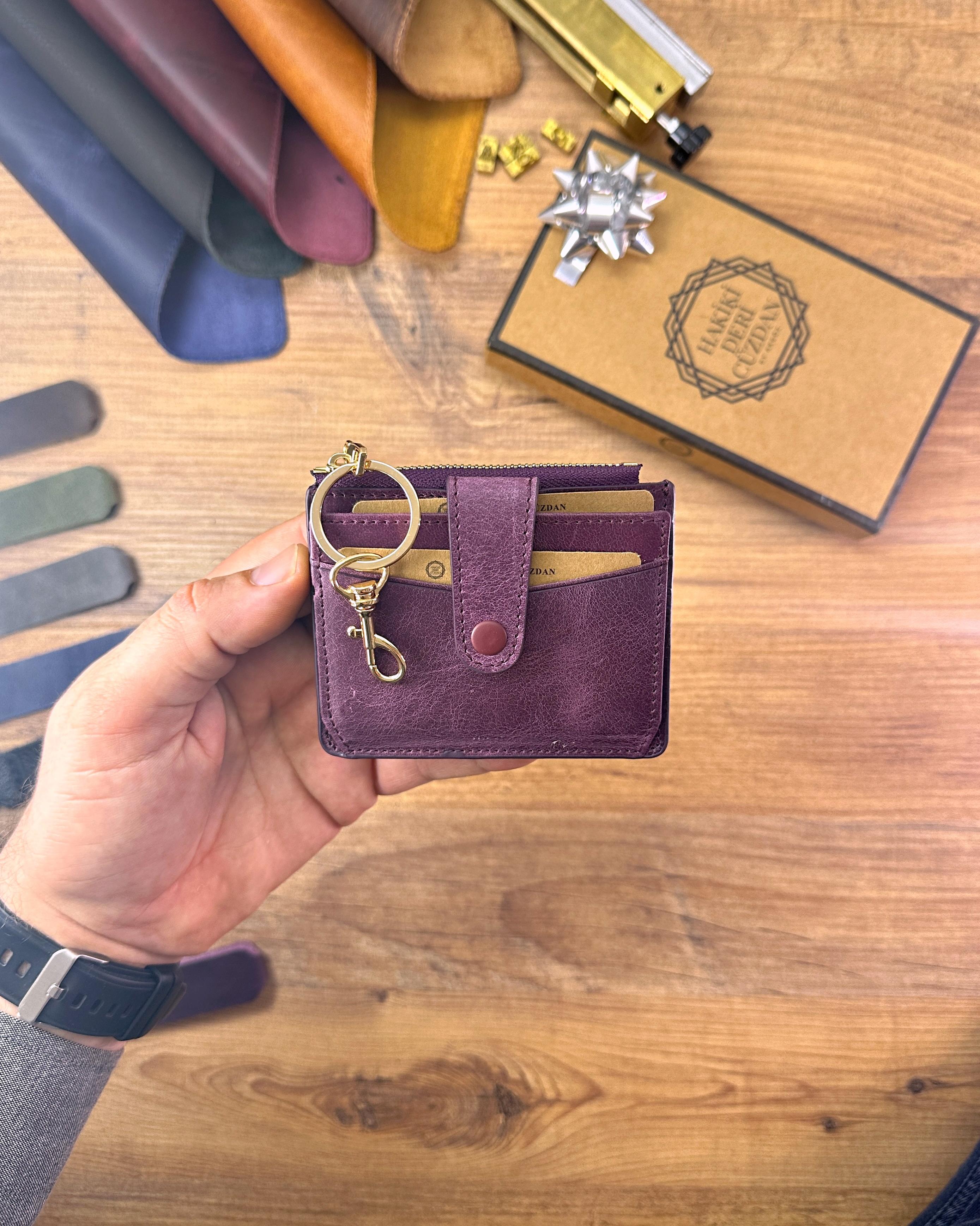 Mini Kartlık Fermuarlı Model Hakiki Deri 1024