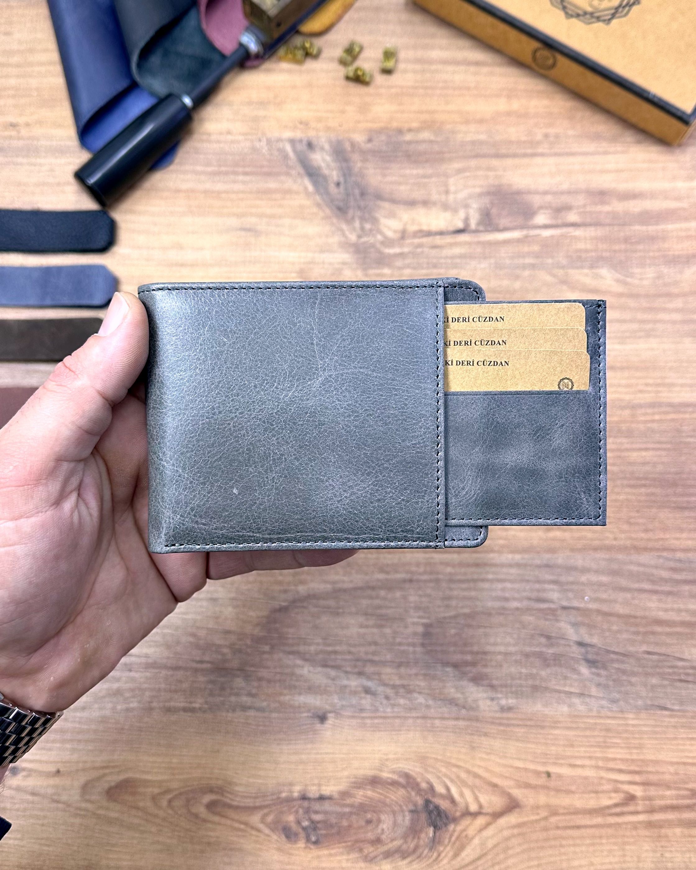 Klasik Model Cüzdan ve Kartlıklı Model Hakiki Deri 1009